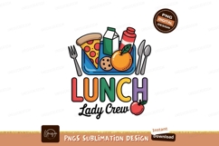 Colorful lunchbox with pizza fruit cookie and drink Product Image 1