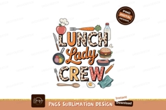 Lunch Lady Crew Food Graphics apple Product Image 1
