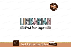 Librarian learn inspire books reading Product Image 1