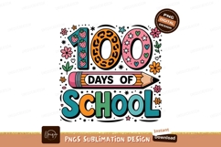 Colorful hundred school celebration pencil strawberries Product Image 1
