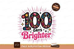 Floral wreath numbers with bright text celebration Product Image 1
