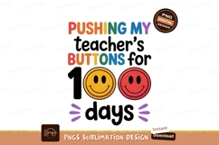 Pushing buttons smiley faces yellow Product Image 1