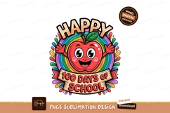 Happy apple celebration rainbow school Product Image 1