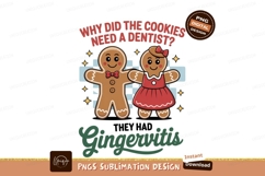Gingerbread couple joke cookies holiday Product Image 1