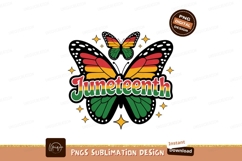 Juneteenth butterfly celebration freedom emancipation Product Image 1