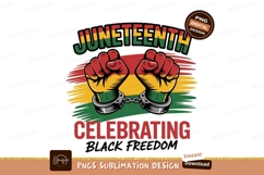 Juneteenth celebration freedom fists emancipation Product Image 1