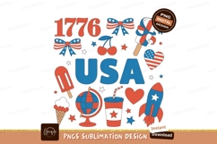 Patriotic Americana Celebration Elements blue Product Image 1