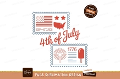 American flag map stars fireworks popsicle image Product Image 1