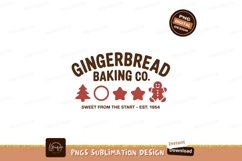 Gingerbread baking company logo tree Product Image 1