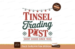 Festive trading post bell snowflakes christmas holiday Product Image 1