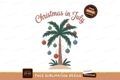 Tropical christmas tree ornaments july palm Product Image 1