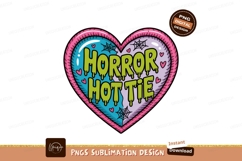 Heart shaped horror hottie design spooky creepy Product Image 1