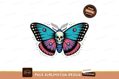 Skull butterfly vibrant wings insect Product Image 1
