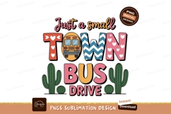 Small Town Bus Drive cactus hearts Product Image 1