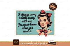 Retro Woman Text Design vintage Product Image 1