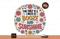 Booze and sunshine floral wreath flowers Product Image 1