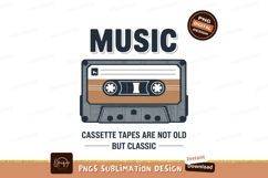Vintage cassette tape music audio retro Product Image 1