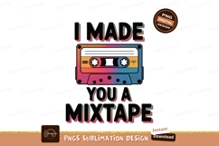 Retro cassette mixtape gradient music audio Product Image 1