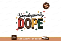 Colorful dope letters with stars image Product Image 1