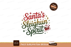 Santas Sleighin Spirit christmas holiday Product Image 1