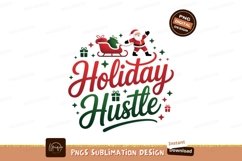 Santa Sleigh Gifts Festive claus presents Product Image 1