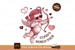 Cupid With Bow And Heart Sunglasses Product Image 1