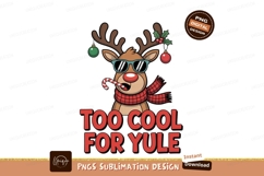 Cool reindeer festive holiday christmas Product Image 1