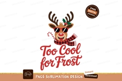 Cool reindeer festive holiday fun christmas Product Image 1