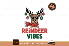 Cool reindeer festive scarf sunglasses image Product Image 1