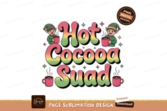 Hot Cocoa Vibes Elves christmas Product Image 1