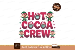 Hot cocoa crew elves christmas Product Image 1