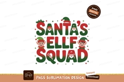 Santa's Elf Squad Christmas Celebration holiday Product Image 1