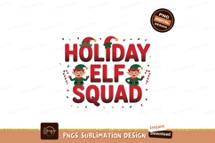 Holiday Elf Squad festive design christmas Product Image 1