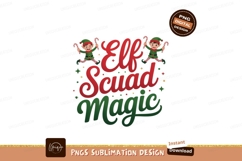 Festive elves candy cane magic squad christmas Product Image 1