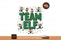 Merry elves holding candy canes christmas festive Product Image 1