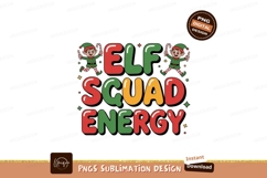 Christmas elves candy cane squad energy image Product Image 1