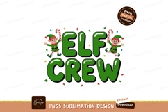 Elf crew holiday celebration christmas candy Product Image 1