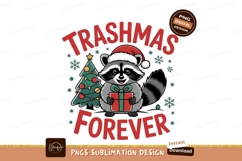 Raccoon Christmas Gift Tree image Product Image 1