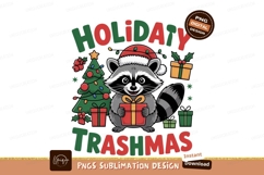 Raccoon holiday gift christmas tree image Product Image 1