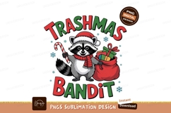 Raccoon Christmas Bandit Candy Cane Gifts image Product Image 1