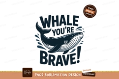 Whale brave ocean creature water Product Image 1