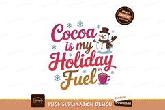Cocoa holiday fuel snowman drink image Product Image 1