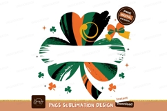 St Patricks Day Shamrock Grunge Graphic Design Product Image 1