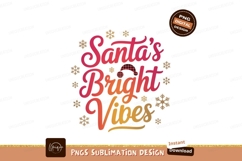 Santas Bright Vibes christmas holiday Product Image 1