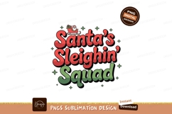 Santas Sleighin Squad christmas holiday Product Image 1