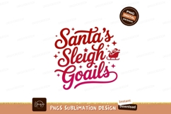 Santa Sleigh Goals christmas holiday Product Image 1
