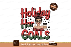Festive girl with coffee cup holiday Product Image 1