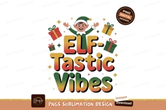 Elf Tastic Vibes Christmas Greeting gifts stars Product Image 1