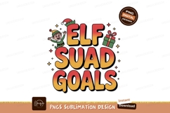 Elf Squad Goals Christmas Design holiday Product Image 1