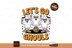 Dancing ghosts with drinks and disco ball image Product Image 1